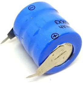 INVENTO 1pcs 3.6V 60mah Button Cell Ni-Cd CMOS Battery Non Rechargeable ...