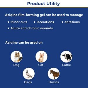 Aziqine Wound Healing Gel – Best Ointment for Fast Wound Healing in Animals
