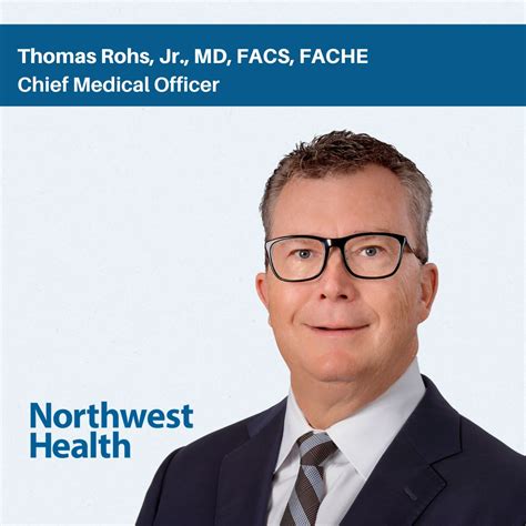 We are happy to welcome Thomas Rohs, Jr., MD, FACS, FACHE as the new ...