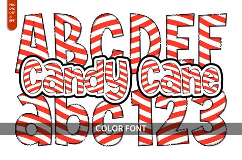 Candy Cane Font at Christine Mayer blog