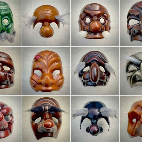 Commedia dell'Arte Masks – Strangeface Masks