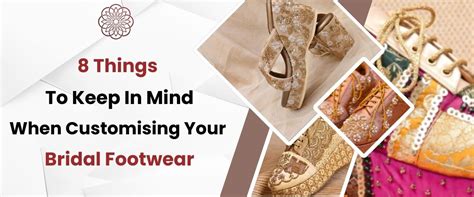 8 Things to Keep in Mind When Customising Your Bridal Footwear ...