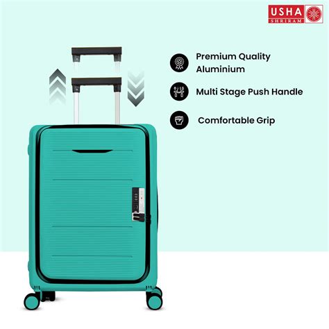 USHA SHRIRAM Cabin Bag (20 inch - 55cm) Collapsible Luggage Bag – GB Usha