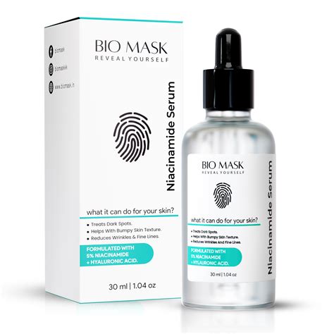 5% Niacinamide + Hyaluronic Acid Serum – Biomask