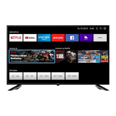 Smart TV 43” Philco LED FHD PTV43E10N5SF Wifi 2 HDMI 2 | Schumann