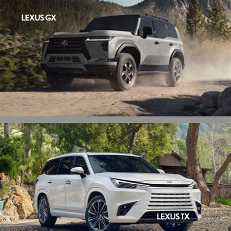 Lexus TX vs. GX | Lexus SUV Comparison | DARCARS Lexus of Englewood