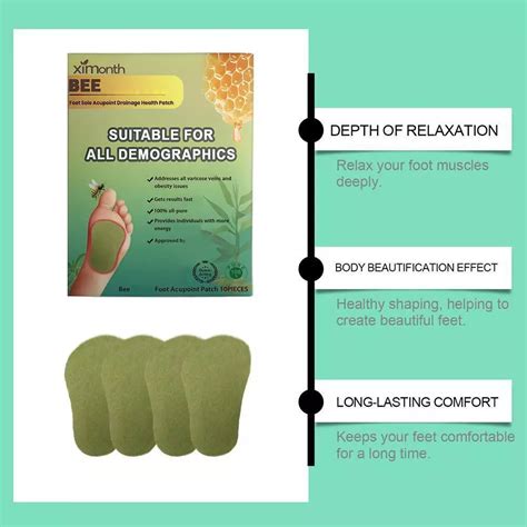 + DetoxBee™ - Bee Venom Foot Patches 🐝 (Buy 1 Get 1 Free🔥🔥) – Shopsquad