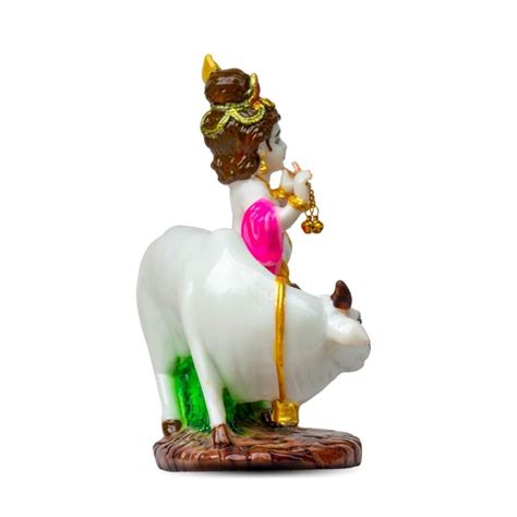 Buy Your Divine Krishna with Cow Idol | Arte House