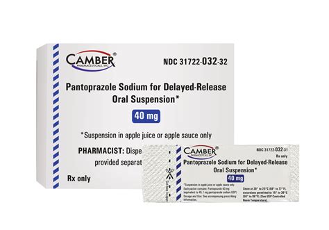 Pantoprazole Sodium for Delayed-Release Oral Suspension – Camber Pharmaceuticals