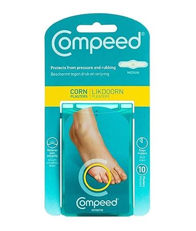 Compeed Active Corn Bandage For Foot Finger Rubbing Protection From ...