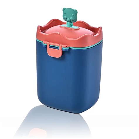 Buy Adore 3D Teddy Milk Powder Container for Baby, Baby Food Storage ...