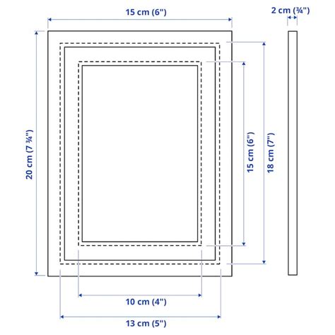 SILVERHÖJDEN frame, silver-colour, 13x18 cm (5x7") - IKEA