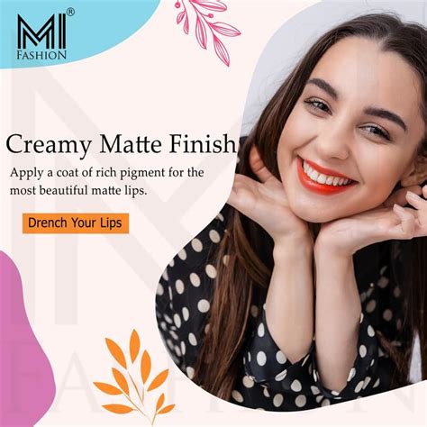 Buy MI FASHION Velvet Delight: Soft Creamy Matte Lipsticks Duo-Intense ...
