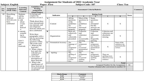 Image result for Class 10 7th Week Assignment 2022
