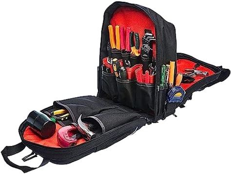 STANLEY 1-95-611 Heavy-Duty 600 Denier Fabric Tool Backpack (50 Pockets ...