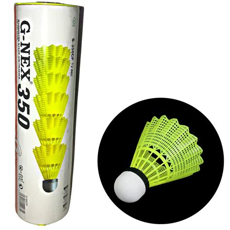 Buy Saharika G-NEX 350 Nylon Badminton Shuttlecock | Badminton ...