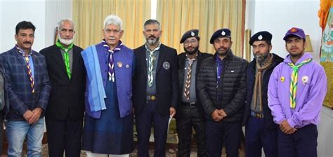 J&K Bharat Scouts & Guides delegation call on Lt Governor - Early Times ...