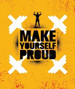 make yourself proud |Motivational Poster|Inspirational Poster|Gym ...