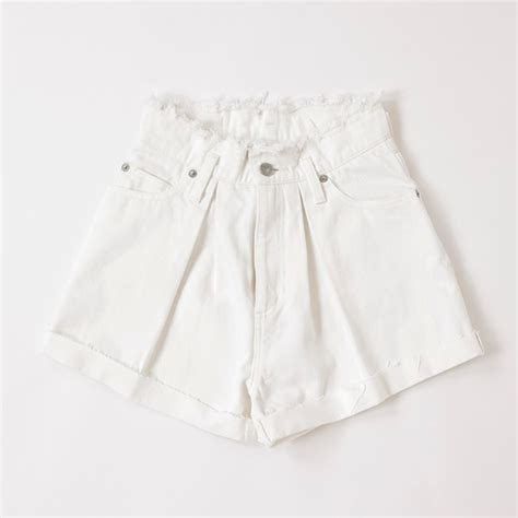 Pumpkin Shorts White | NORMA JEANS BLU