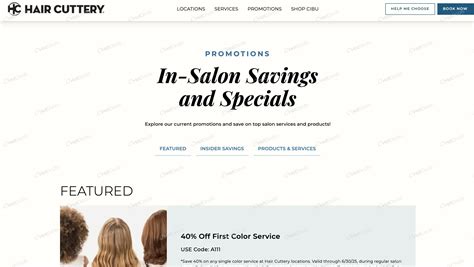 50% OFF - Hair Cuttery Coupon Codes February 2026