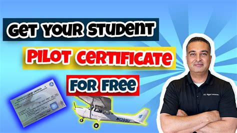 Image result for Student Pilot License