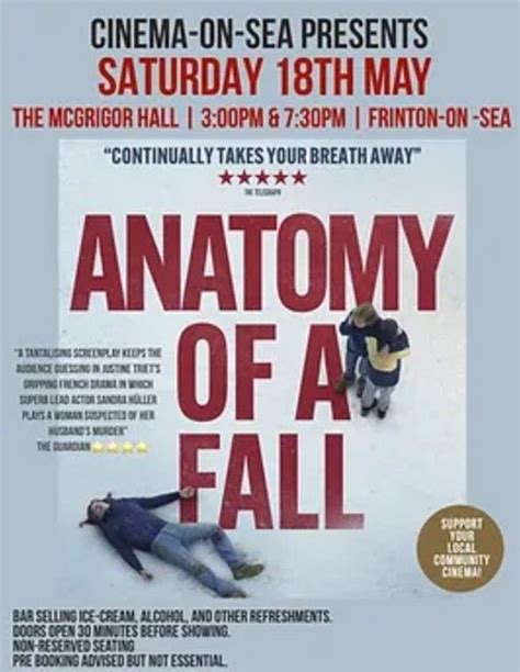 Cinema on Sea - Anatomy of a Fall - 2 showings, The McGrigor Hall ...