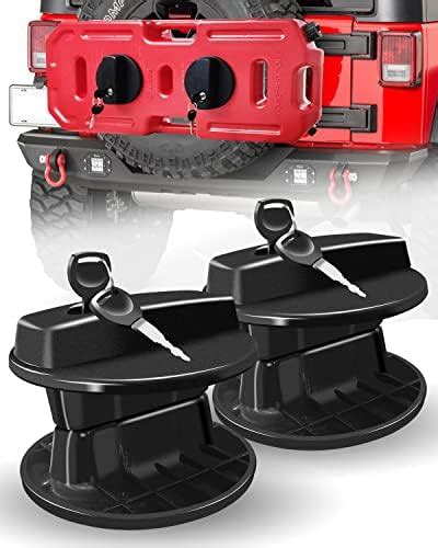 Gas Can Mount, Oil Mounting Bracket Lock 5 Gallon Fuel Gas Tank Pack ...