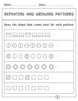 Image result for Math Patterns Anchor Chart