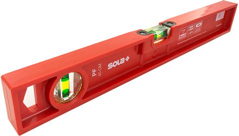 Уровень строительный 40 см PF 40 SOLA 01412501 - купить в Крепком (СПб)