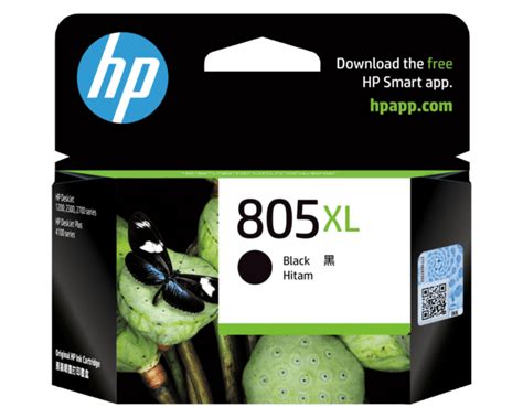 HP 805XL High Yield Black Original Ink Cartridge - (3YM71AA) - Shop HP ...