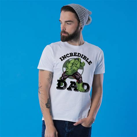 Incredible Hulk Dad/Son, Marvel Matching Tees - BonOrganik