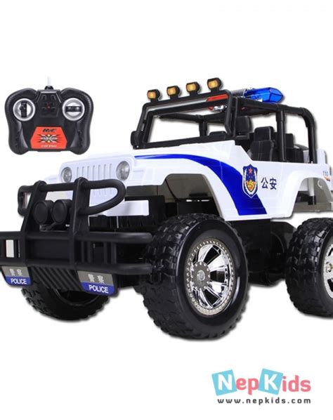 Image result for Remote Control Police Jeep