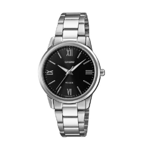 Casio Enticer Ladies LTP-1303DD-1AVDF Black Dial Watch A2475 – Sai ...