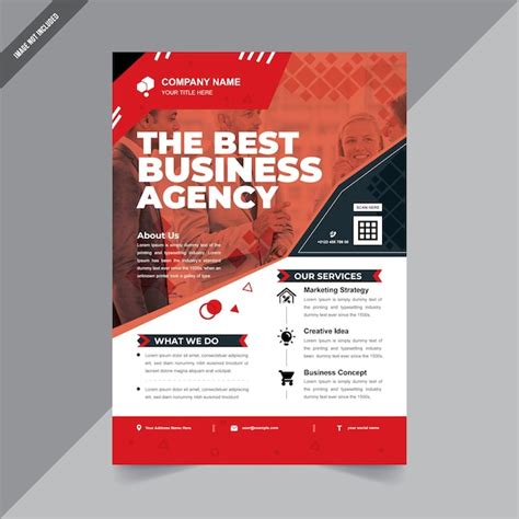Business Poster with Red Color 的图像结果