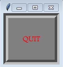 Button in Python Tkinter 的图像结果