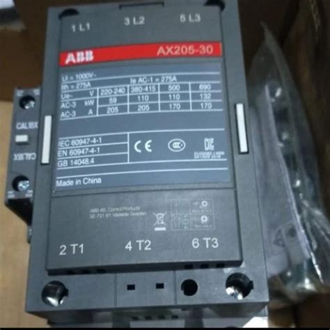 Jual Kontactor Abb Ax205-30-11-80 220/240 Vac - Jakarta Barat - Mitra ...