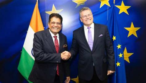 India, EU reaffirm strong political resolve to address pending issues ...