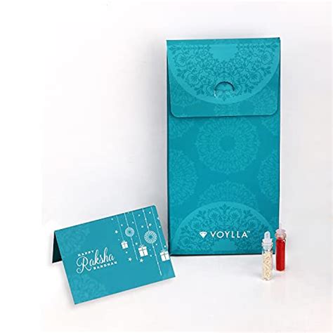 Buy VOYLLA Religious Rudraksha Rakhi Squad With Roli Chaawal Pack at ...