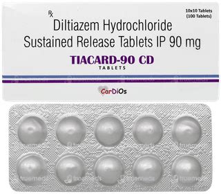 Tiacard 90 Cd Tablet: Uses, Side Effects, Price & Substitutes