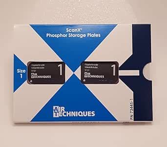 AIR TECHNIQUES ScanX Intraoral Phosphor Plates Size 1, 2/pk #73445-1 ...