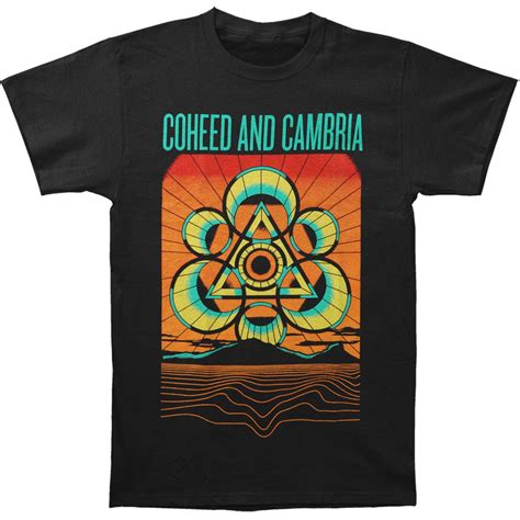 Men's Coheed And Cambria Desert Dimension Tee (Black) T-shirt Large ...