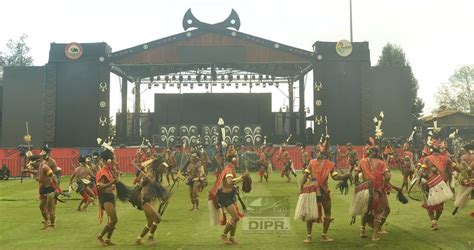 NAGA TRIBES PRESENT CULTURAL DIVERSITY ON THE 10TH DAY OF THE HORNBILL ...