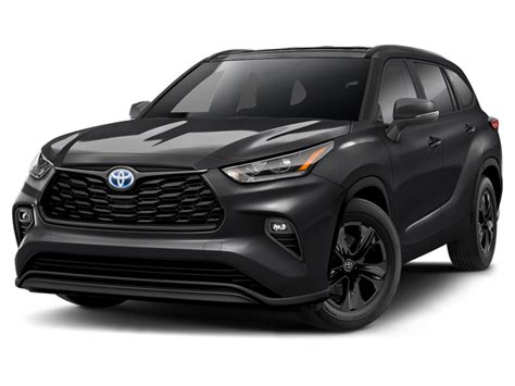 New Toyota Highlander Hybrid XLE Nightshade with Rear View Camera For ...