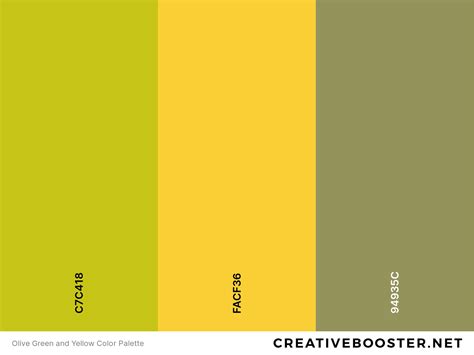 Green Yellowish Color