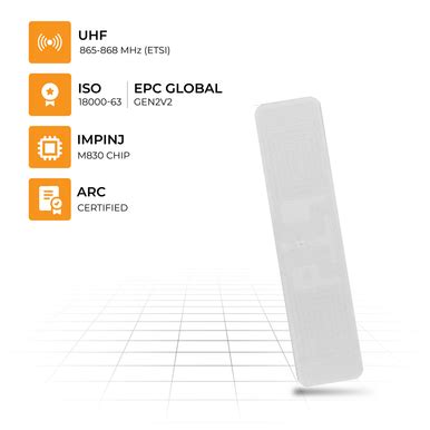 TronRFID-402 M830 Paper Label (73 x 17 mm)