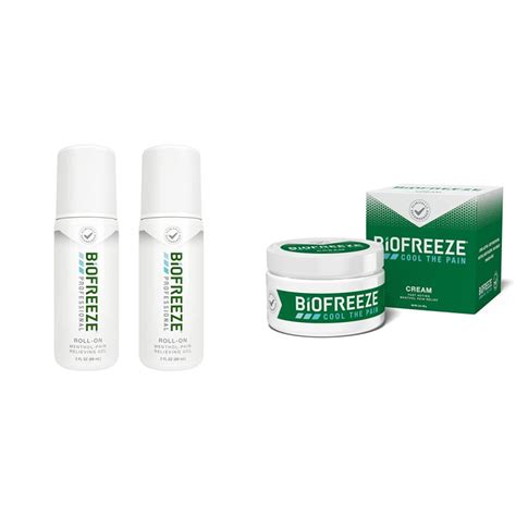 Buy Biofreeze Professional Menthol Roll-On Pain-Relieving Gel 3 FL OZ ...