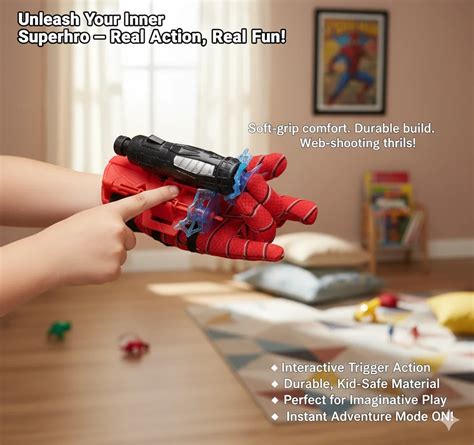 Spidey WebBlaster™- Interactive Action-Packed Web Shooter for Little S ...