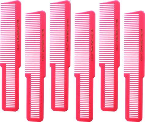 Amazon.com : 6 Pieces Hair Cutting Comb for Women, Professional Barber ...