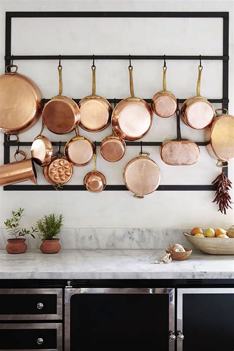 Hanging Copper Pots And Pans