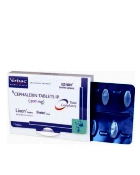 Buy Virbac Lixen Cephalexin Tablets Ip, Buy Virbac Pet Medicine In India